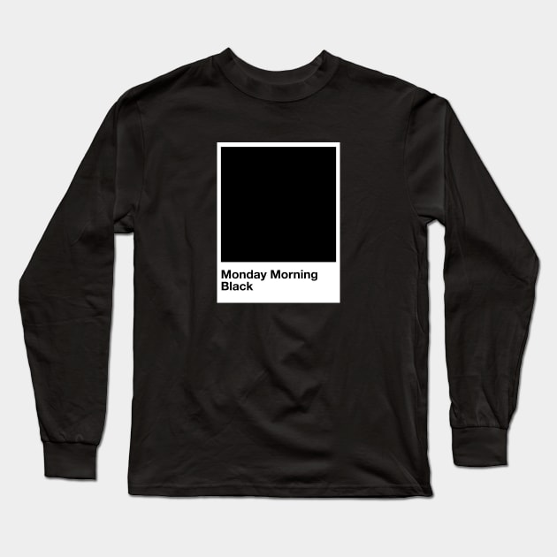 Pantone Monday Morning Long Sleeve T-Shirt by Perezzzoso